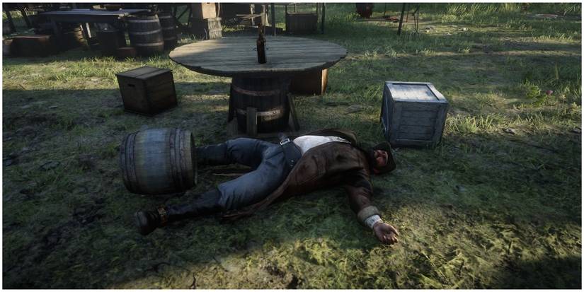 Bill passed out after drinking too much