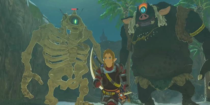 Black Hinox And Stalnox Zelda BOTW