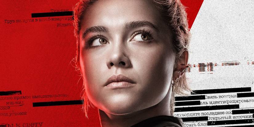 Black Widow Florence Pugh as Yelena Belova in Marvel Studios