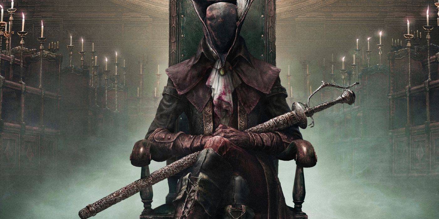 An image of Lady Maria from Bloodborne.