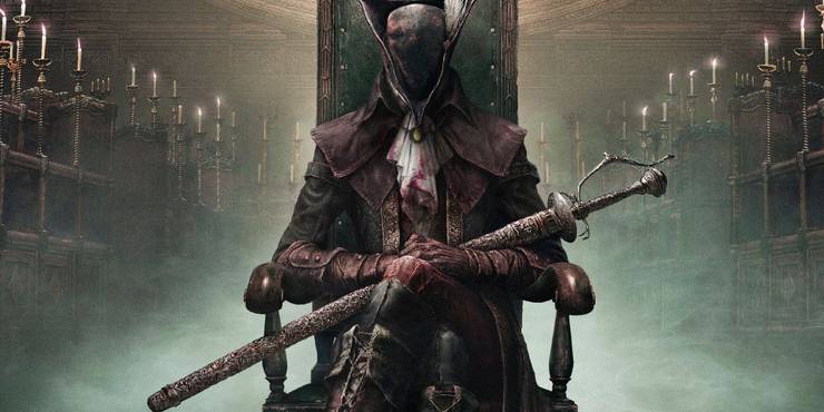 Una imagen de Lady Maria de Bloodborne.