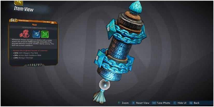 Muse Class Mod Borderlands 3