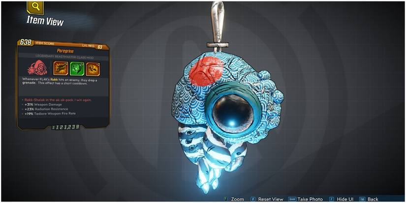 Peregrine Class Mod From Borderlands 3