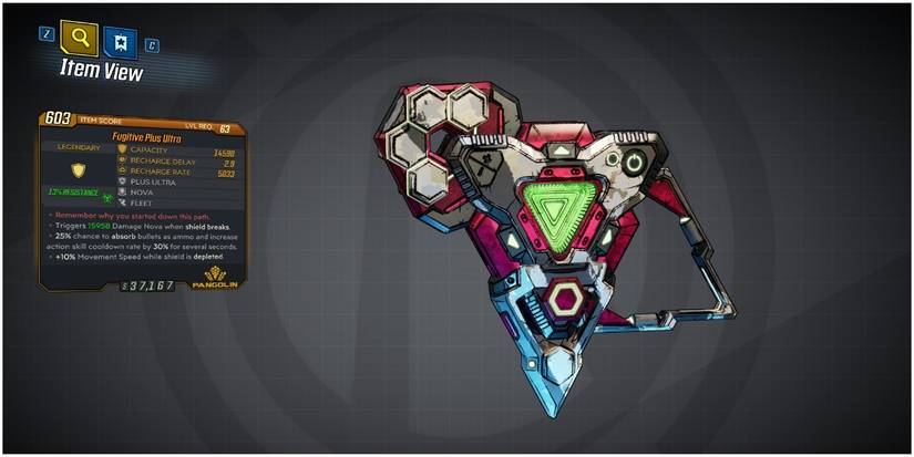 Borderlands 3 Plus Ultra Shield