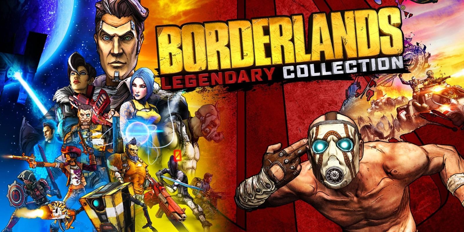 Borderlands Legendary Collection characters together in a collage