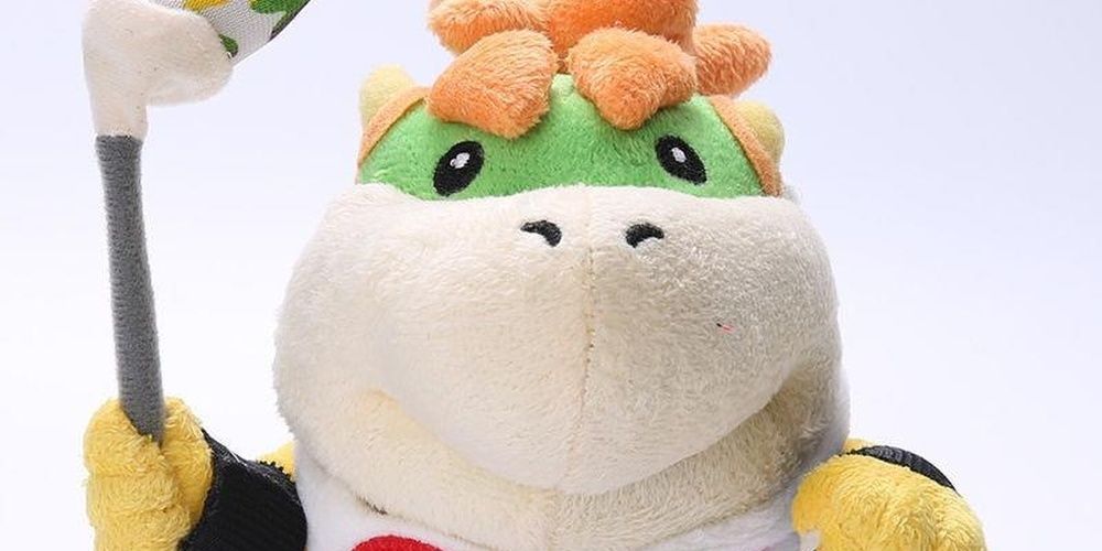 Bowser Jr Doll With Paintbrush