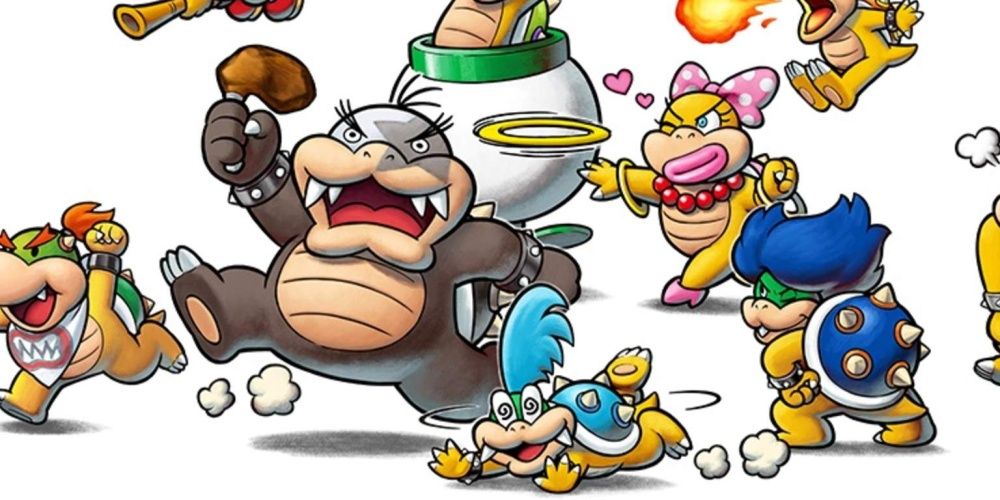 Bowser Jr and Koopa Troop Leaders