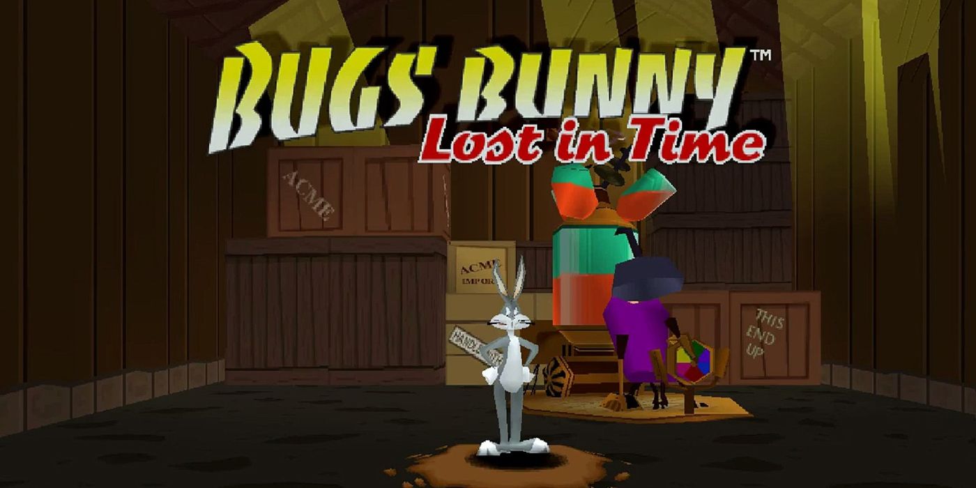 Bugs Bunny Lost In Time Title Screen