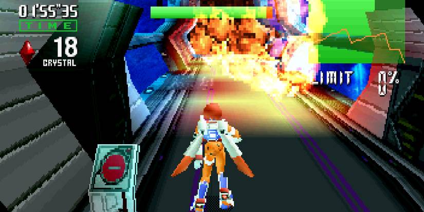 Sega Saturn Burning Rangers Fire Destruction