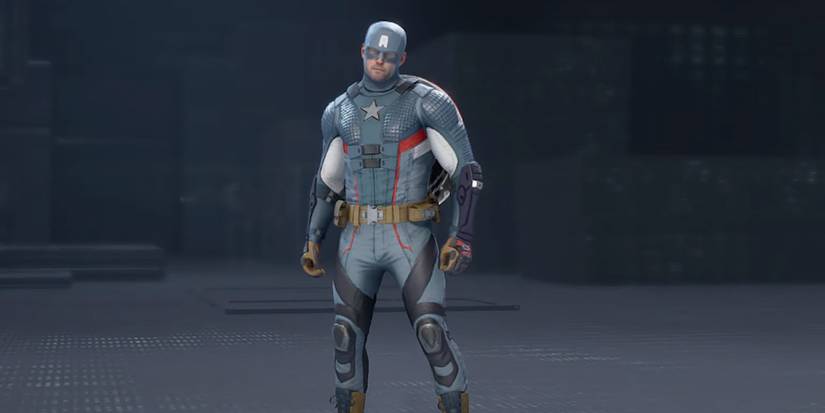 Captain America's Modern outfit from Marvel's Avengers video game.