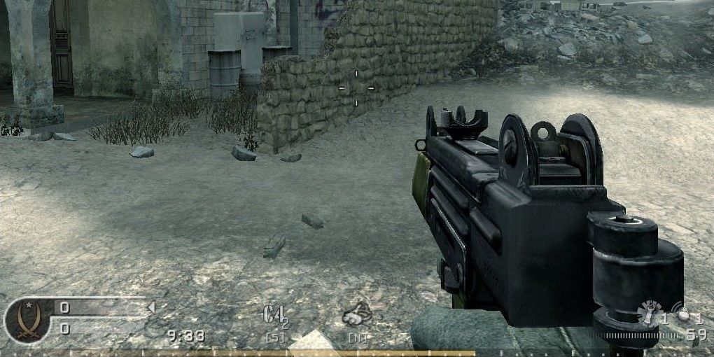 Call of Duty 4 Modern Warfare Mini Uzi image.