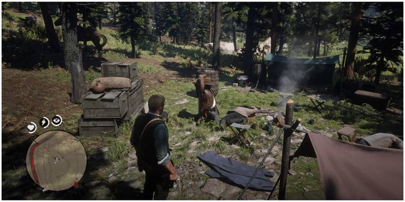 Arthur after rescuing Bill from bounty hunters