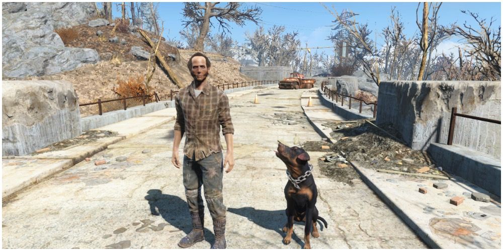 Gene the dog vendor somewhere in the Commonwealth