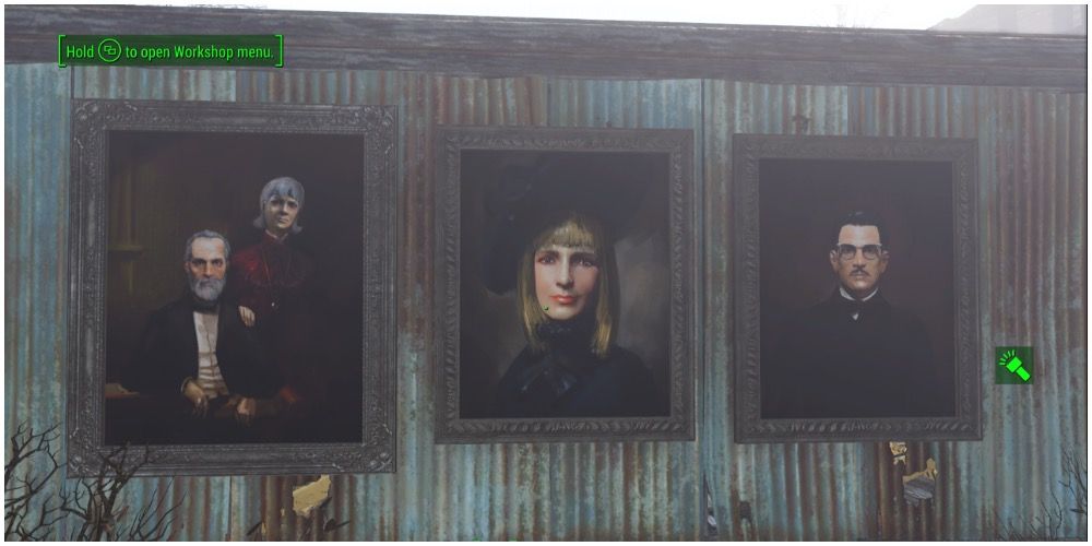 The paintings that can be unlocked for the Cabot House questline