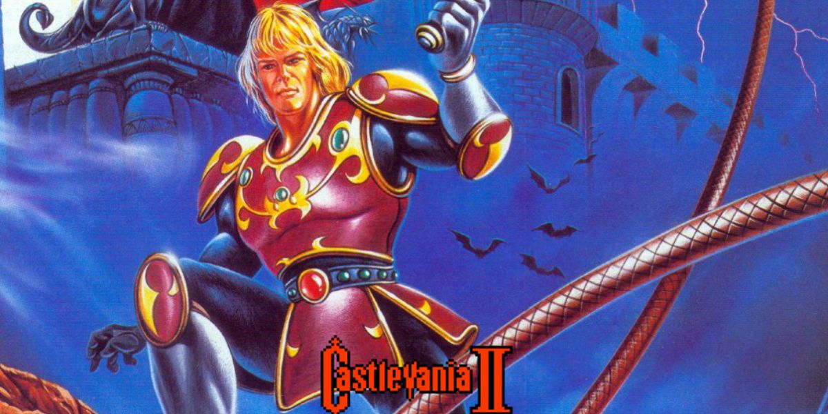 Castlevania II Simon's Quest - cover art of protagonist