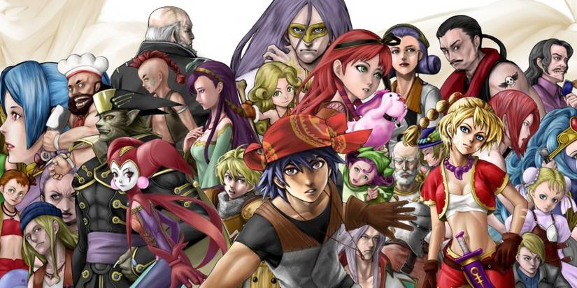 Chrono Cross Full Cast Of Characters Art