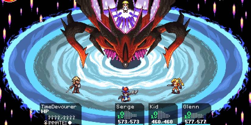 Chrono Cross Time Devourer In Game Battle