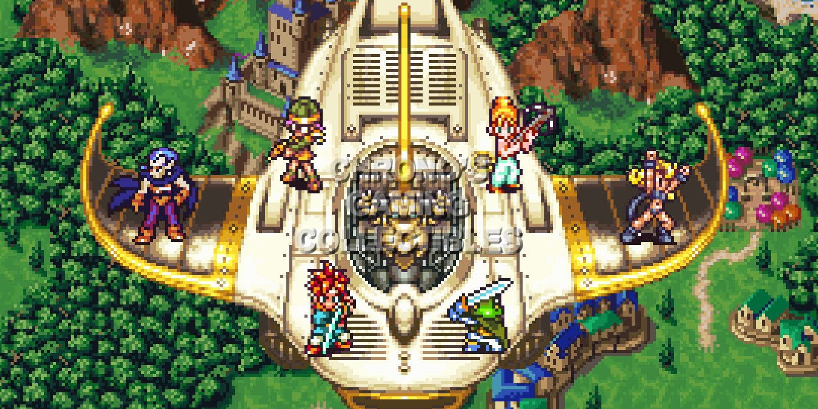 Chrono Trigger Air Ship Team Ride