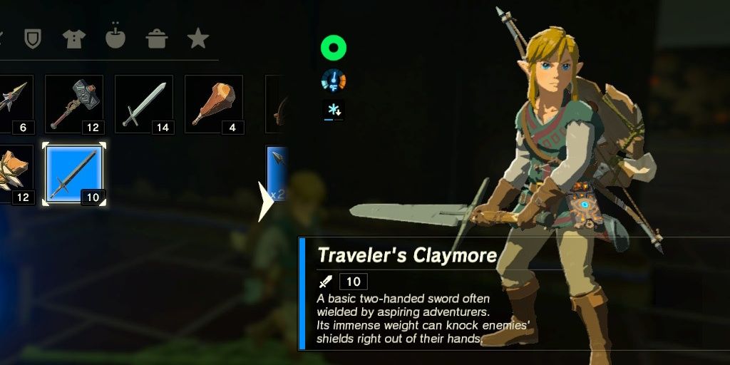 Claymore in Breath of the Wild