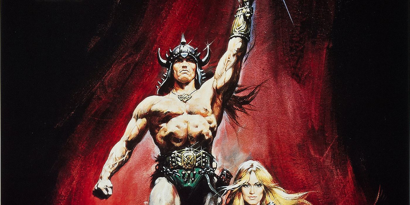 Poster for Arnold Schwarzenegger's Conan the Barbarian