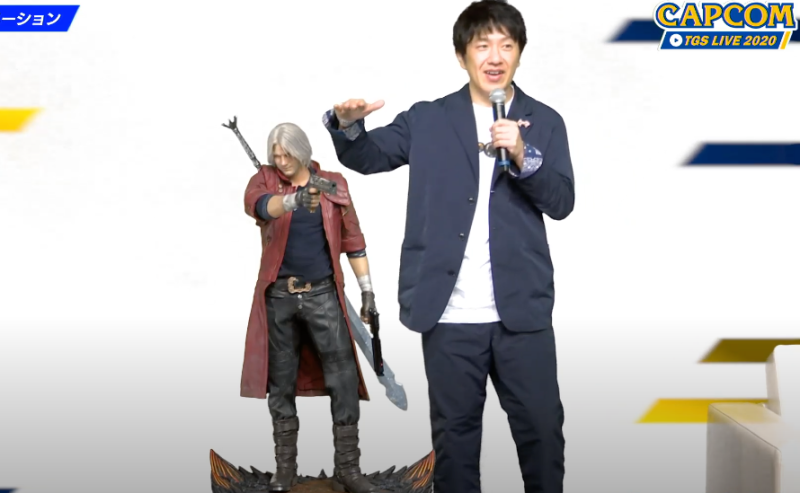 Devil May Cry 5 Dante Statue Presented