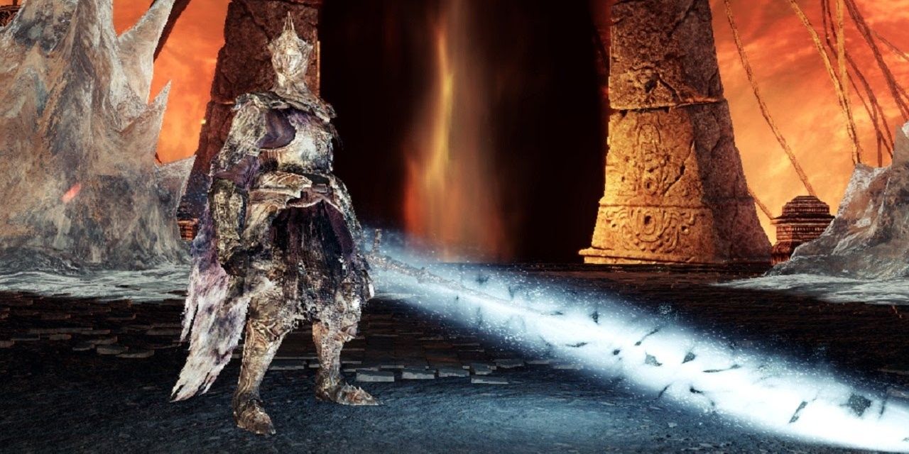 Burnt Ivory King from Crown of the Ivory King DLC in Dark Souls 2