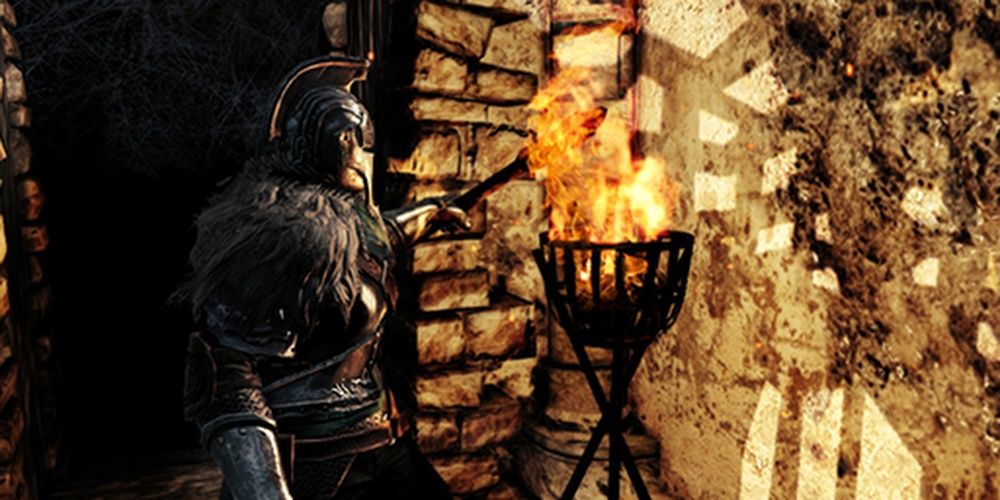 Dark Souls 3 Lighting A Torch