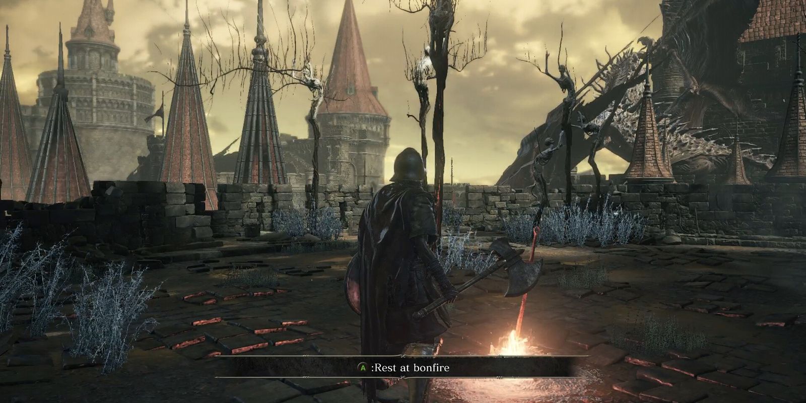 Dark Souls 3 Lothric Bonfire (Easy Farm)