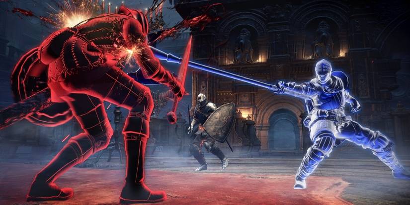 Dark Souls 3 PVP Duel Red And Blue