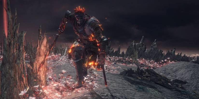 Dark Souls 3 Soul of Cinder final boss. From Dark Souls 3 Wiki - Fextralife.