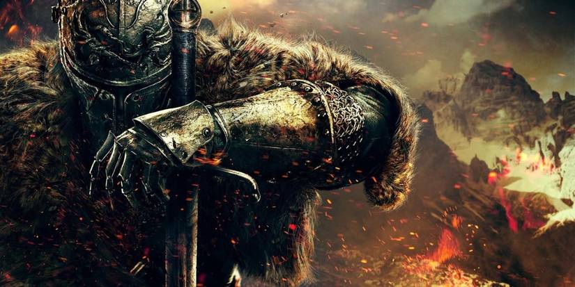 Dark Souls 3 Sword Fire And Mountain Art