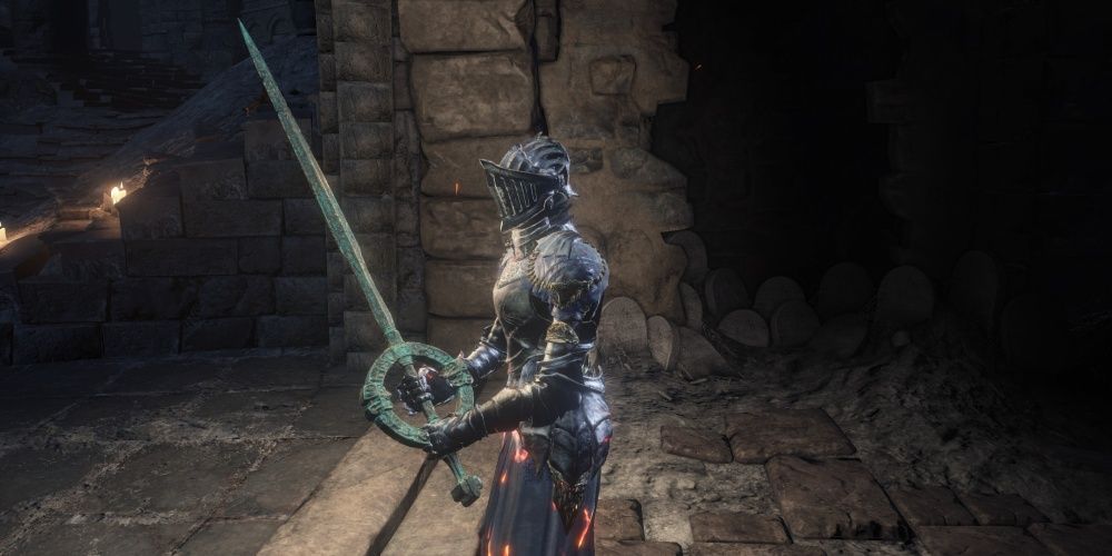 Dark Souls 3 Sword Of Avowal Equipped