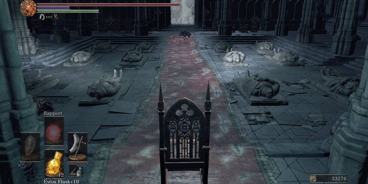 Dark Souls 3 High Wall Of Lothric Emma's Chair. From marktcards On YouTube