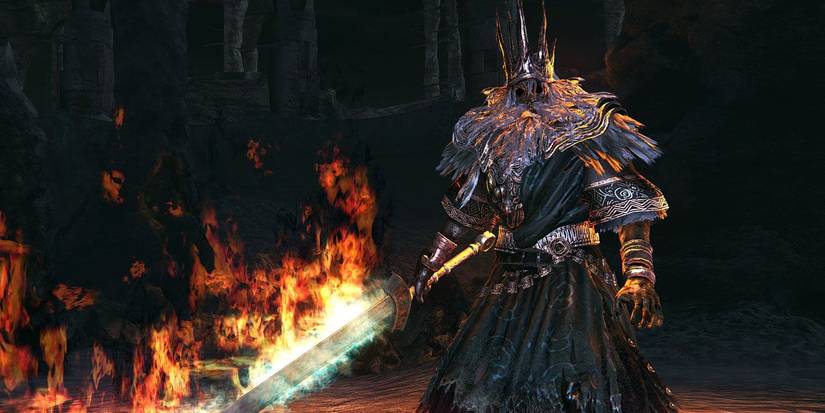 An image of Gwyn, Lord of Cinder.