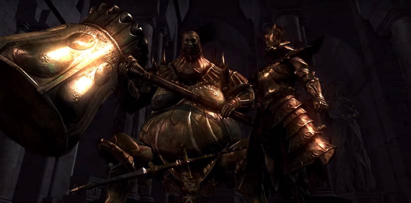 Dark Souls Ornstein and Smough Boss