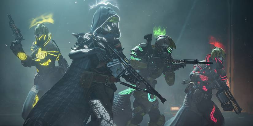 Gambit Prime Glowing Armor 4 Guardians Destiny 2