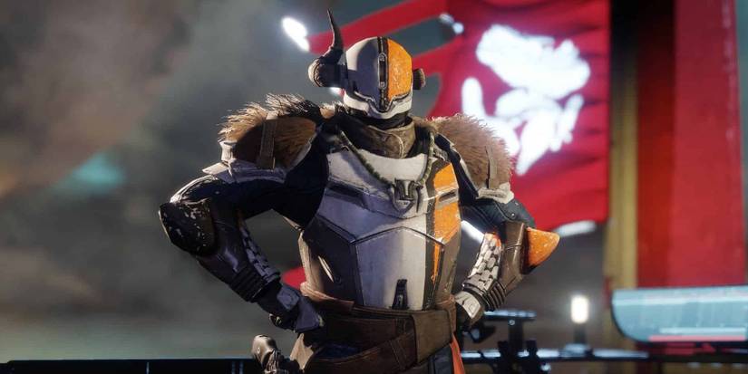 Shaxx, the Crucible PvP game mode Vendor, in Destiny 2