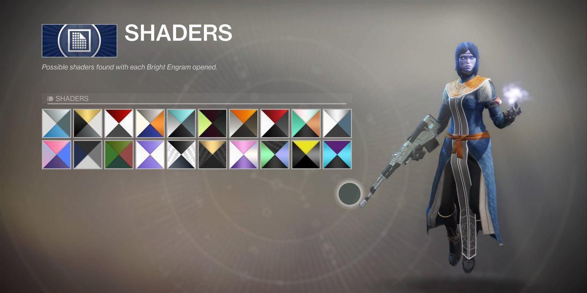 Destiny's Shader Inventory