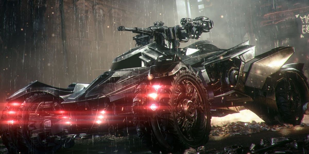 The Batmobile first usable in Arkham Knight