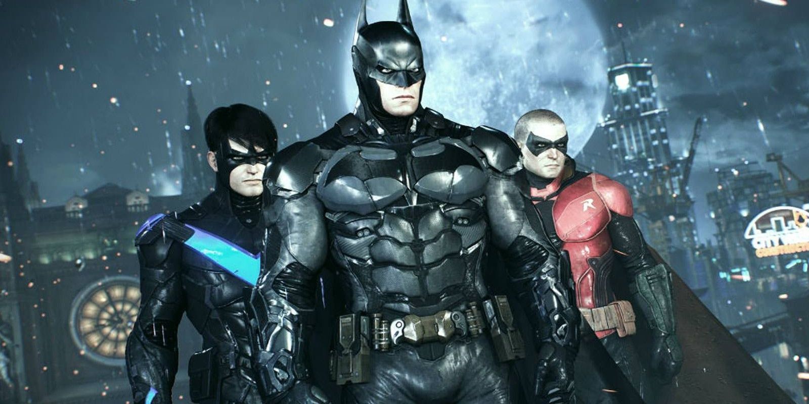 Arkham Knight's supporting cast of characters alongside Batman