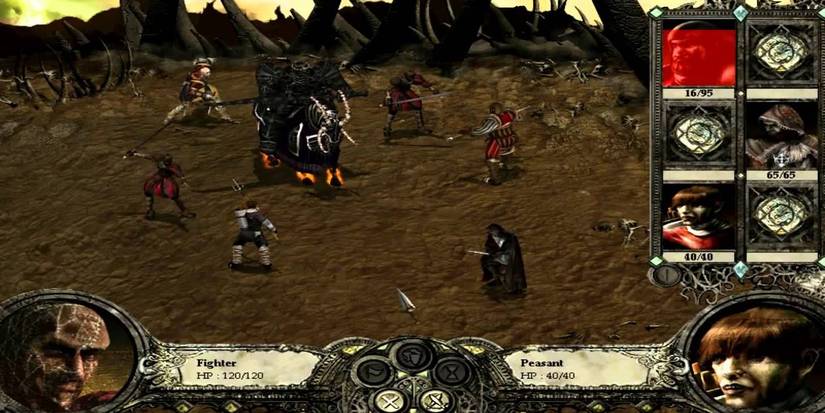 Gameplay from Disciples 2