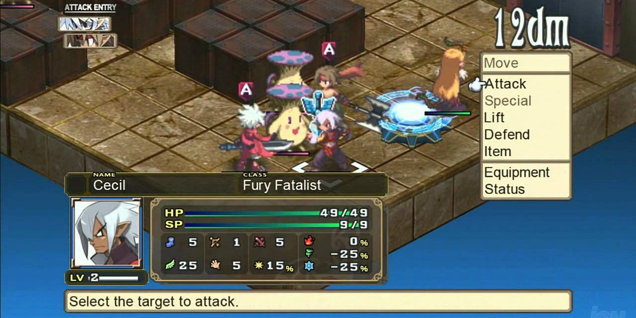 Disgaea 3 Absence Of Justice gameplay