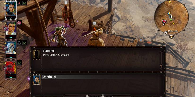 DOS2: Successful Persuasion in the game