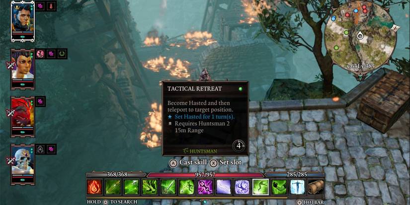 DOS2: Tactical Retreat, a mobility Skill