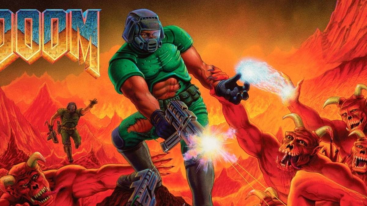 Doom played on a pregnancy test