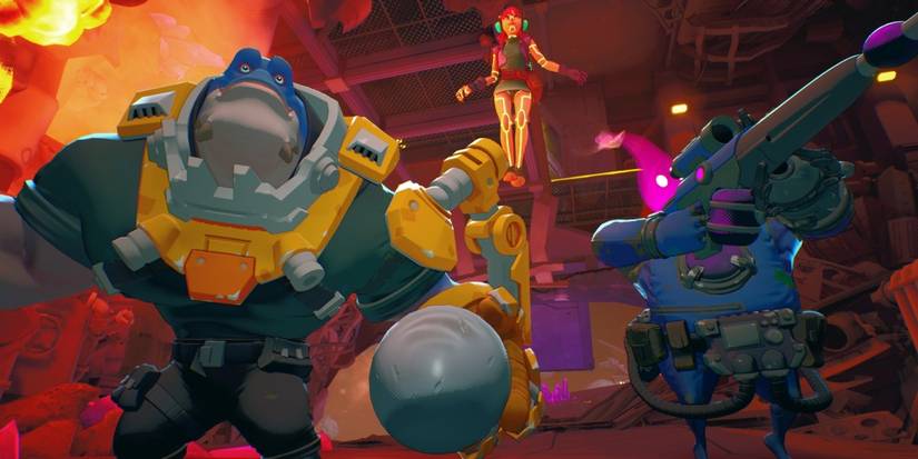 Drifters Loot The Galaxy Characters In An Explosion