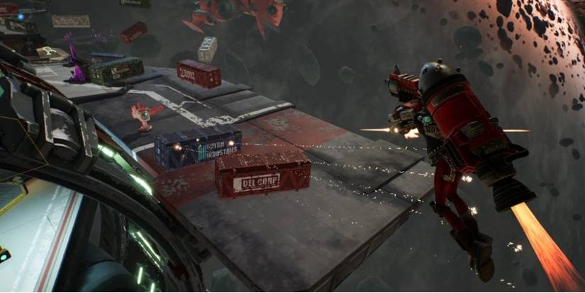 Drifters Loot The Galaxy Jetpack In Game Shooting