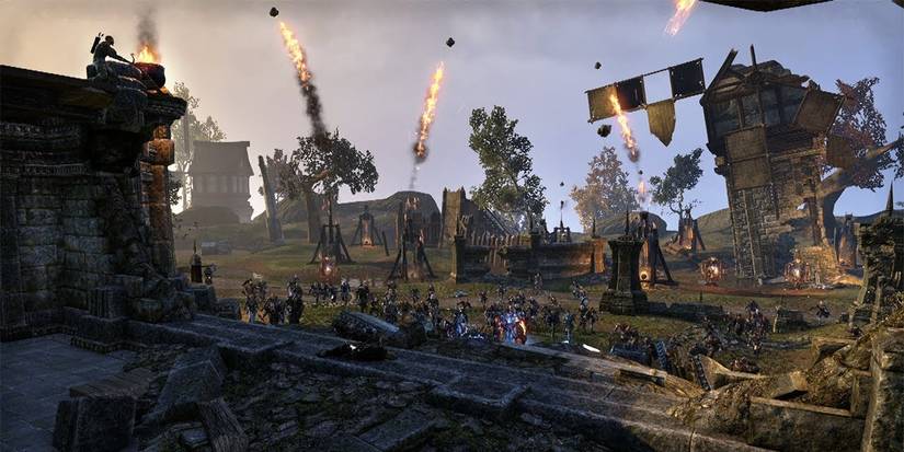 Open World PvP Cyrodiil Elder Scrolls Online