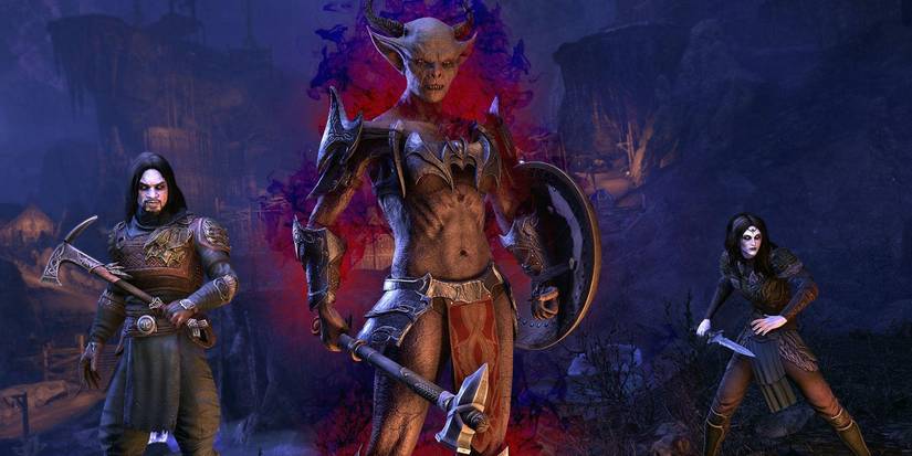 A Vampire with a bloody aura