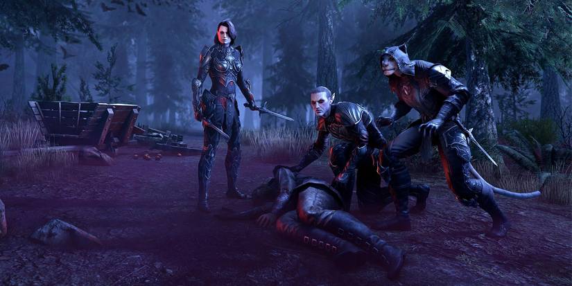 EVampires sporting dark and broody fashion